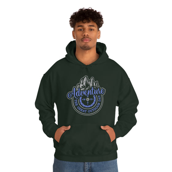 Adventure The Great Outdoors | Unisex Hooded Hoodie Sweatshirt | Embrace Your Vibe