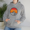 Bike Shirt | MTB Bike Tire Silhouette Mountain Biking  |  Unisex Hooded Hoodie Sweatshirt