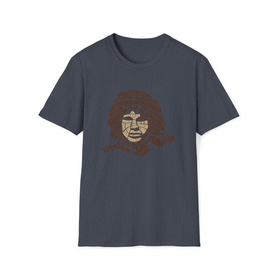 Jim Morrison Doors Music | Unisex Soft Style Tee T-Shirt | Embrace Your Vibe | Calligram Word Design