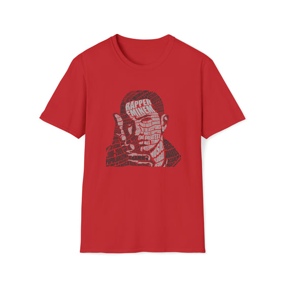 Eminem | Unisex Soft Style Tee T-Shirt | Embrace Your Vibe | Calligram Word Design