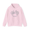 Bike Sweatshirt | MTB Mountain Bike Cycologist Biking | Unisex Hooded Hoodie Sweatshirt