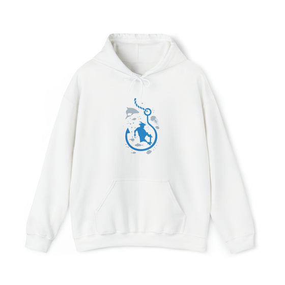 Captain Hook Skateboarding | Abstract | Unisex Hooded Hoodie Sweatshirt  | Chill Stitch Clothing