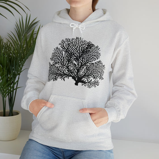 Coral Sealife Sea Beach Sweatshirt | Unisex Hooded Hoodie Sweatshirt | Embrace Your Vibe