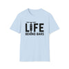 Bike Shirt | MTB Mountain Bike Life Behind Bars Biking Freedom | Unisex Soft Style Tee T-Shirt