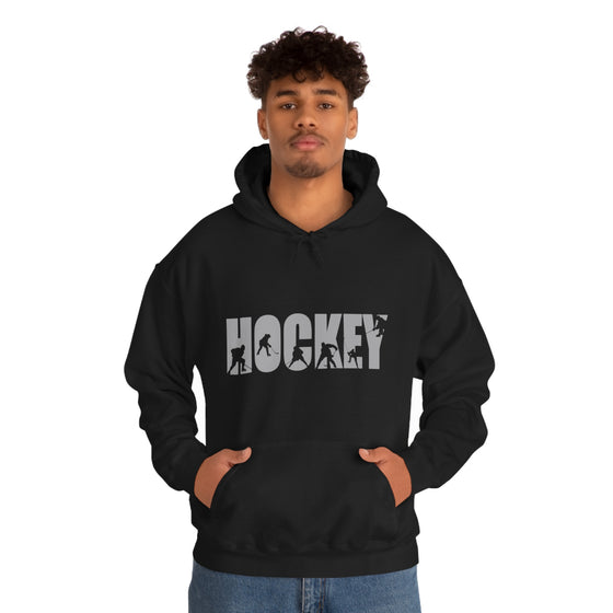 Chill Stitch – Hockey Sport - Unisex Hooded Hoodie Sweatshirt – Embrace Your Vibe