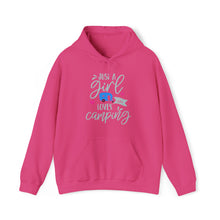  Girl Who Loves Camping Sweatshirt | Unisex Hooded Hoodie Sweatshirt