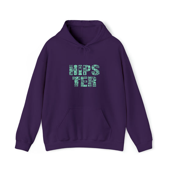 Hipster Sweatshirt  | Abstract Unisex Hooded Hoodie Sweatshirt