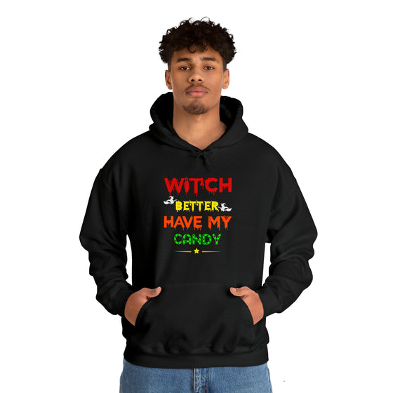 Halloween Shirt | Witch Better Have My Candy | Unisex Hooded Hoodie Sweatshirt