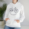 Bike Sweatshirt | MTB Mountain Bike Cycologist Biking | Unisex Hooded Hoodie Sweatshirt