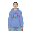 Chill Stitch – Mom Life Rainbow - Unisex Hooded Hoodie Sweatshirt – Embrace Your Vibe