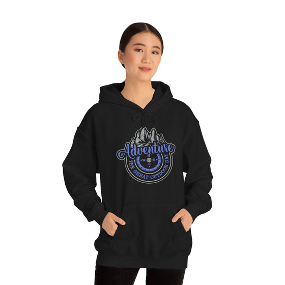 Adventure The Great Outdoors | Unisex Hooded Hoodie Sweatshirt | Embrace Your Vibe