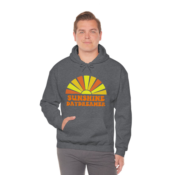 Chill Stitch – Sunshine Day Dreamer - Unisex Hooded Hoodie Sweatshirt – Embrace Your Vibe