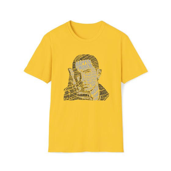 Eminem | Unisex Soft Style Tee T-Shirt | Embrace Your Vibe | Calligram Word Design
