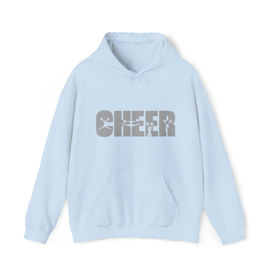 Cheer Team Sweatshirt Silhouette Sports Name | Unisex Hooded Hoodie Sweatshirt