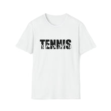  Tennis Shirt | Sporting Athlete Silhouettes | Unisex Soft Style T-Shirt