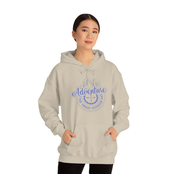 Adventure The Great Outdoors | Unisex Hooded Hoodie Sweatshirt | Embrace Your Vibe