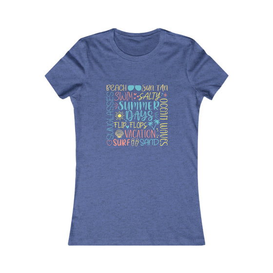 Beach Lake Life Summer | Women’s Bella Canvas  Tee T-Shirt | Embrace Your Vibe