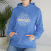 Yoga Sweatshirt | Namaste Mandala | Unisex Hooded Hoodie Sweatshirt