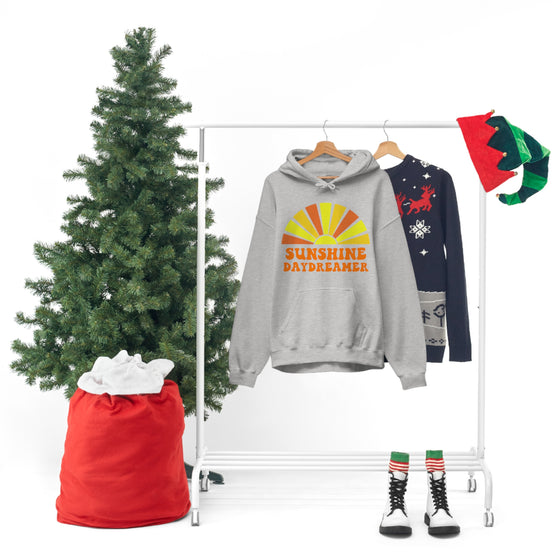 Chill Stitch – Sunshine Day Dreamer - Unisex Hooded Hoodie Sweatshirt – Embrace Your Vibe