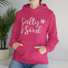 Boating Sweatshirt | Salty Soul Beach Ocean Life Boating | Unisex Hooded Hoodie Sweatshirt