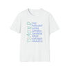 Teacher Life Shirt | Teaching Strength List | Unisex Soft Style Tee T-Shirt