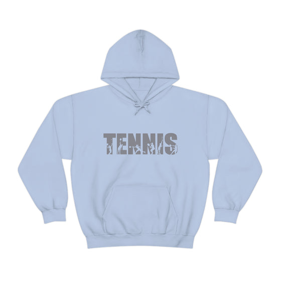 Chill Stitch – Tennis Sport - Unisex Hooded Hoodie Sweatshirt – Embrace Your Vibe