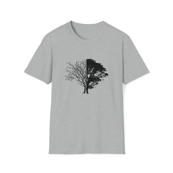 Tree Life Shirt | Life And Death| Abstract Unisex Soft Style Tee T-Shirt