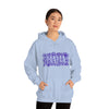 Flower Lattice Mama Sweatshirt | Unisex Hooded Hoodie Sweatshirt