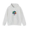 Lake Hoodie | Tree of Life Watercolor Color Burst V3 | Unisex Hooded Hoodie Sweatshirt