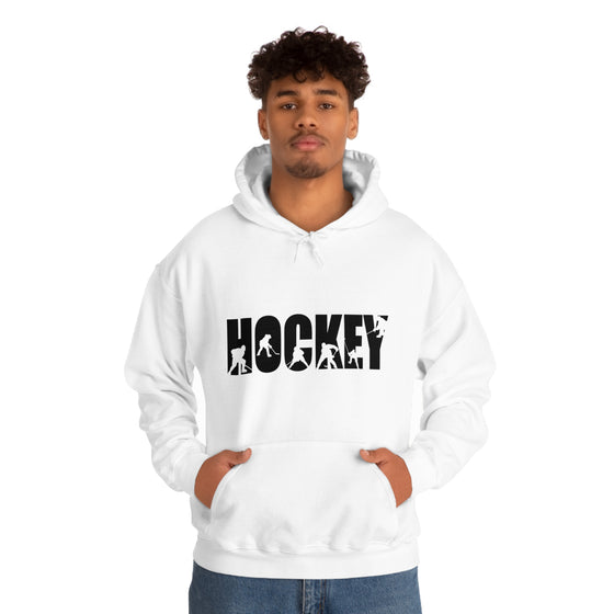 Chill Stitch – Hockey Sport - Unisex Hooded Hoodie Sweatshirt – Embrace Your Vibe