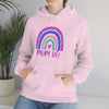 Chill Stitch – Mom Life Rainbow - Unisex Hooded Hoodie Sweatshirt – Embrace Your Vibe