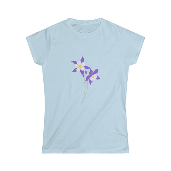 Flower Swig Flowers Shirt | Boho Bohemian Women’s  |  Soft Style Tee T-Shirt