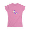 Flower Swig Flowers Shirt | Boho Bohemian Women’s  |  Soft Style Tee T-Shirt