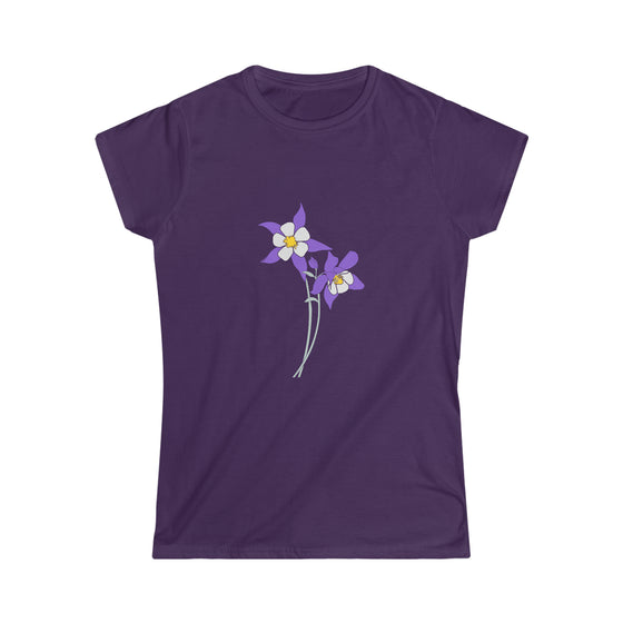 Flower Swig Flowers Shirt | Boho Bohemian Women’s  |  Soft Style Tee T-Shirt