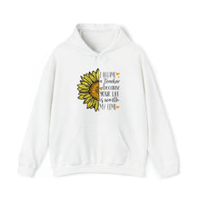  Teacher Life Sweatshirt | Teaching Become a Teacher Sunflower | Unisex Hooded Hoodie Sweatshirt