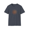 Abstract Shapes V34 All Seeing Eye Mystical Egyptian | Unisex Soft Style Tee T-Shirt | Embrace Your Vibe