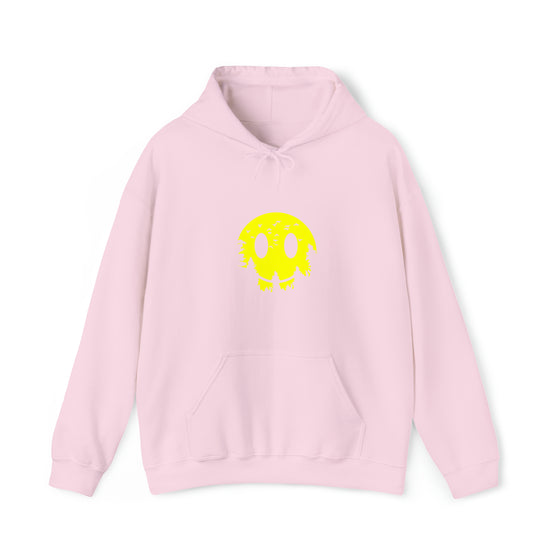 Smiley Sweatshirt | Forest Moon | Abstract Unisex Hooded Hoodie Sweatshirt