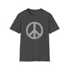 Abstract Shirt | War Peace Symbol Machine | Abstract Unisex Soft Style Tee T-Shirt