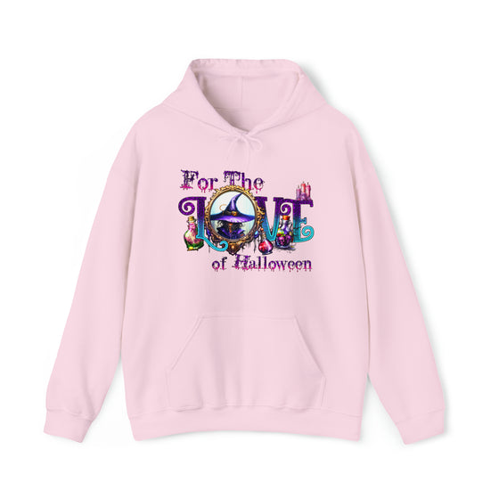 Halloween Sweatshirt |For The Love Of Halloween | Unisex Hooded Hoodie Sweatshirt
