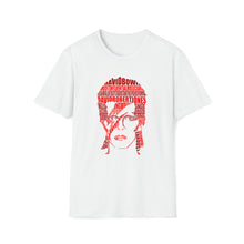  David Bowie | Unisex Soft Style Tee T-Shirt | Embrace Your Vibe | Calligram Word Design