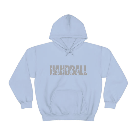 Chill Stitch – Handball Sport - Unisex Hooded Hoodie Sweatshirt – Embrace Your Vibe