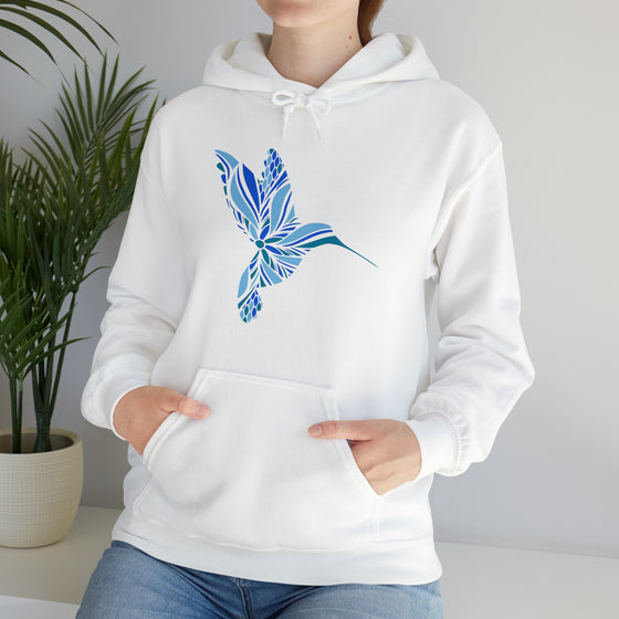 Hummingbird Mandala Sweatshirt | Unisex Hooded Hoodie Sweatshirt