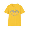 Bike Shirt | MTB Mountain Bike Cycologist Biking | Unisex Soft Style Tee T-Shirt | Embrace Your Vibe