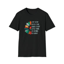  Hippie Shirt | Earth Peace Designs Don’t Worry Alright | Unisex Soft Style T-Shirt