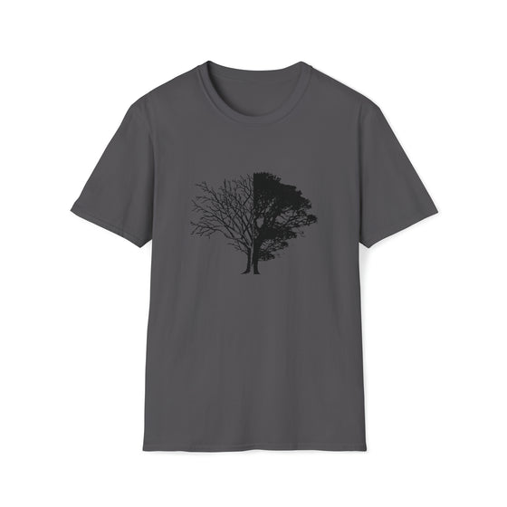 Tree Life Shirt | Life And Death| Abstract Unisex Soft Style Tee T-Shirt