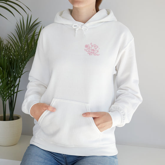 Bicycle Wildflower Basket Bike Biking | Unisex Hooded Hoodie Sweatshirt | Embrace Your Vibe