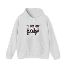  Halloween Sweatshirt | Just Here For The Candy | Unisex Hooded Hoodie Sweatshirt