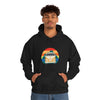 Chill Stitch – VW Van Mountains - Unisex Hooded Hoodie Sweatshirt – Embrace Your Vibe