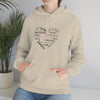 Chill Stitch – Mom Heart Descriptions - Unisex Hooded Hoodie Sweatshirt – Embrace Your Vibe