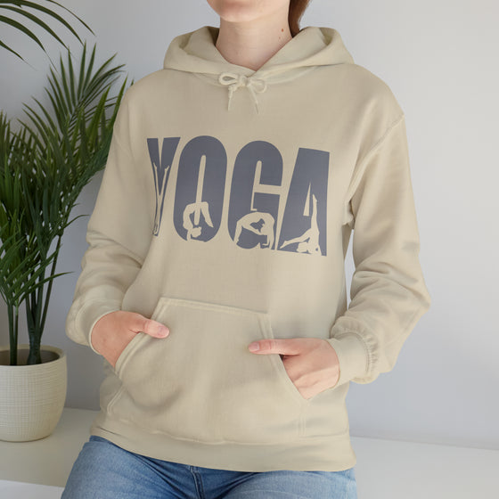 Yoga Sweatshirt | Yoga Namaste Self-Care  |  Unisex Hooded Hoodie Sweatshirt